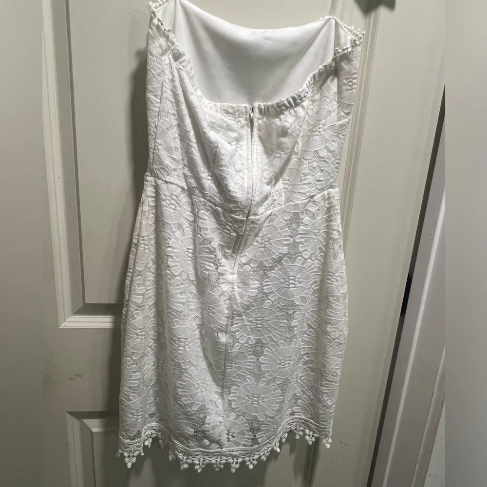 New! Accidentally In Love strapless dress - Picture 4 of 6